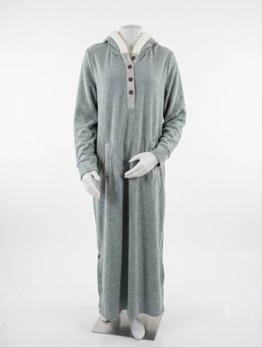 Soft Surroundings Hugs Hooded Maxi Lounger Robe XL